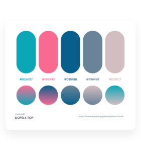 40 Elegant Color Palettes With Their Gradients | Inside Colors