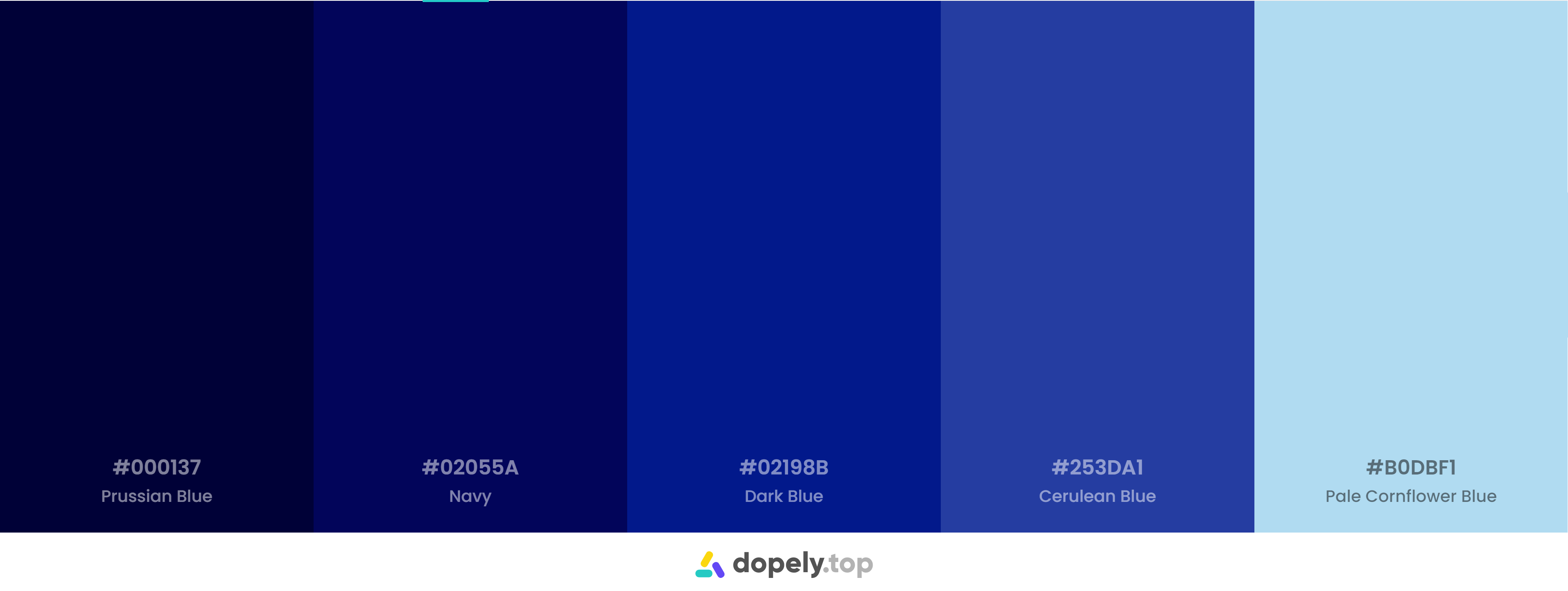 27 Best Blue Color Palettes With Names Hex Codes Crea - vrogue.co