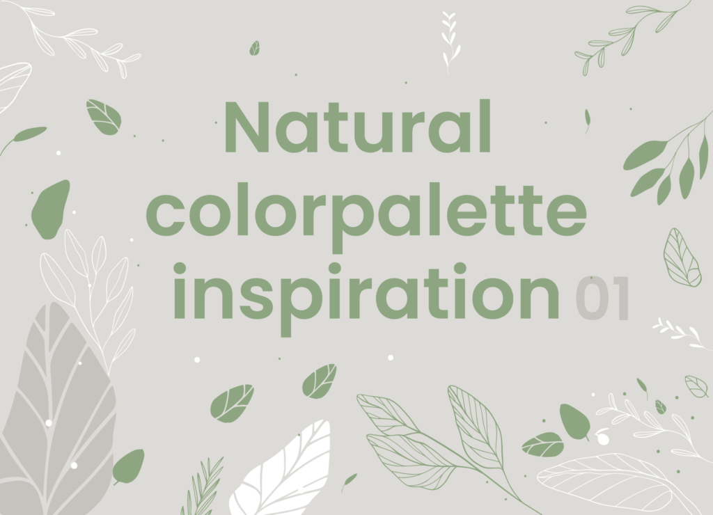 natural color palette inspiration by dopely colors