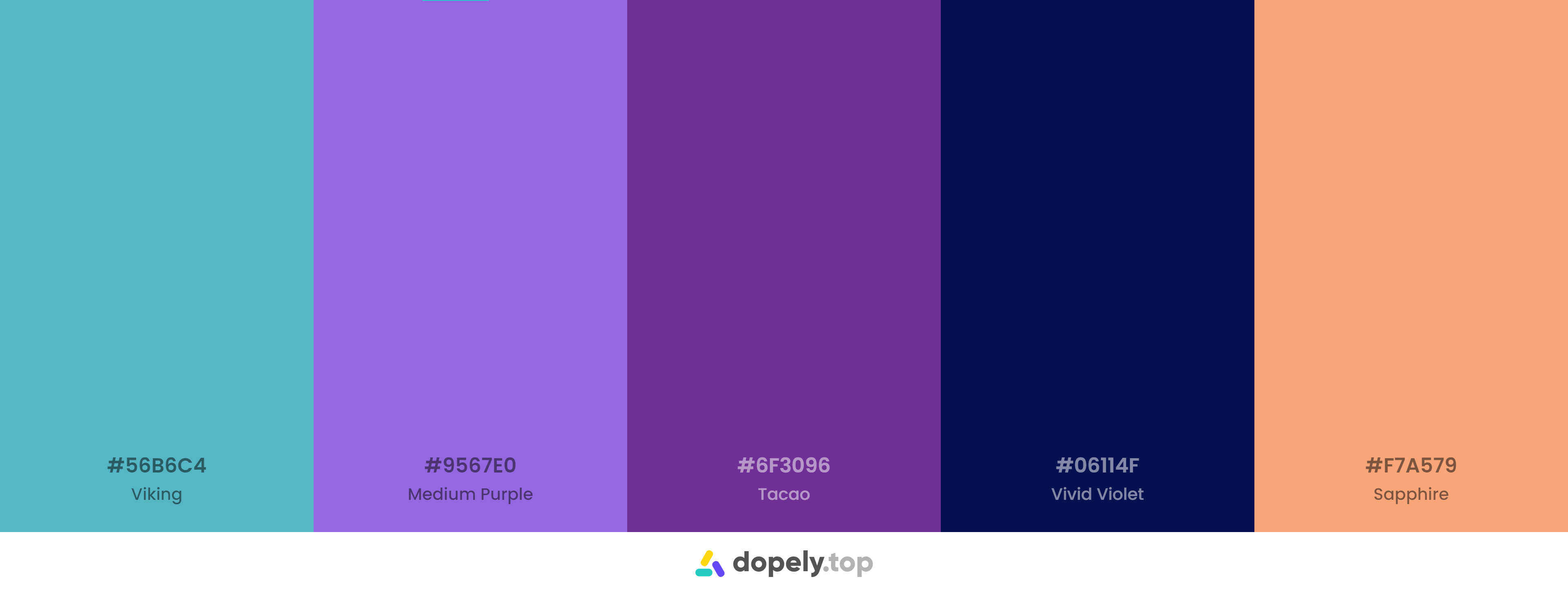 10 Purple Color Palette Inspirations With Names Hex Codes Inside 