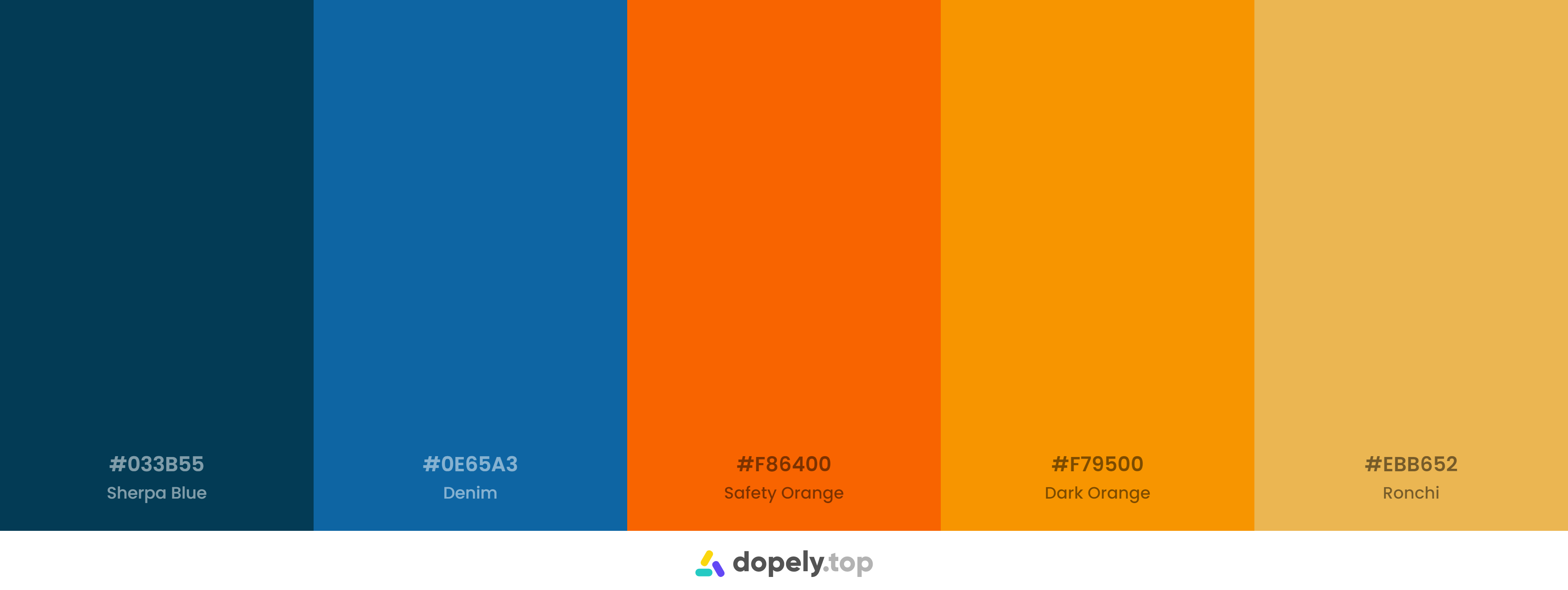 10 Orange Color Palette Inspirations With Names Hex Codes Inside Gambaran