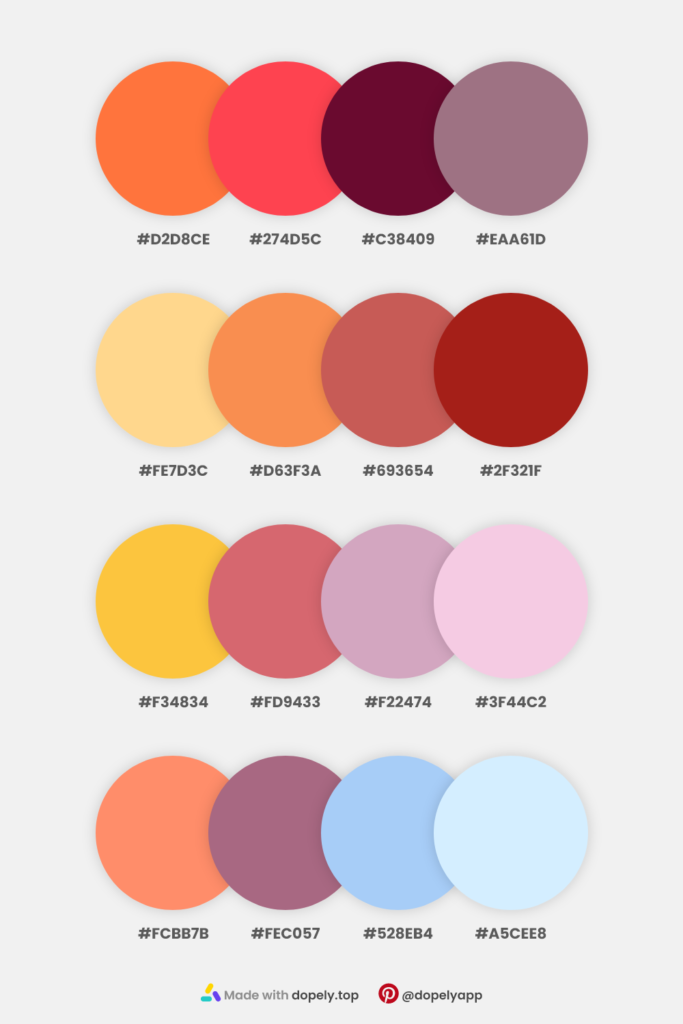 Natural Color Palettes Inspiration - Dopely