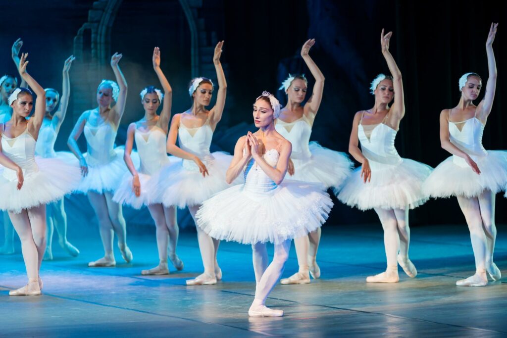 show ballet on the theater stage