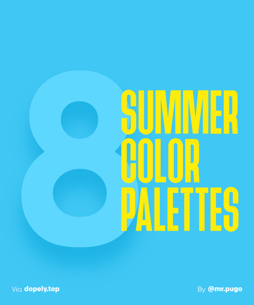8 Summer Color Palettes