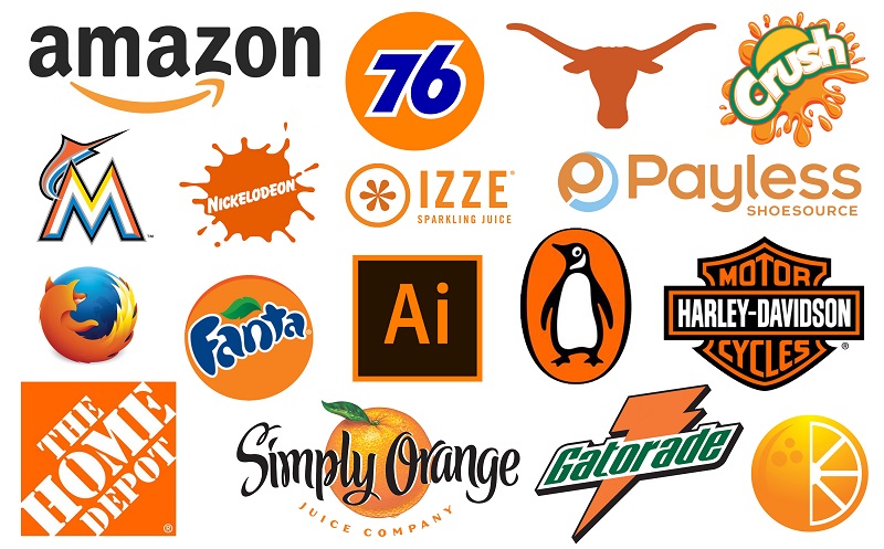 orange logos
