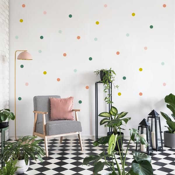 dotted wall design