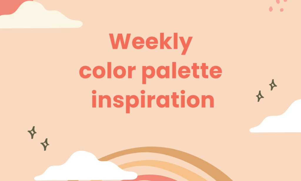 dopely weekly color palette inspiration
