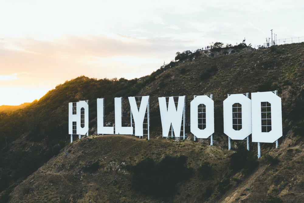Hollywood logo, color in Hollywood films