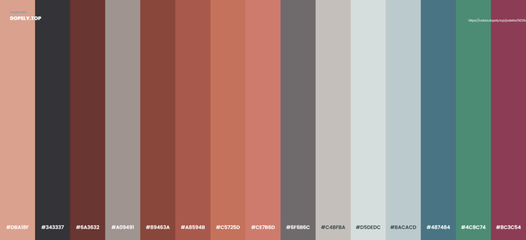 Chinese color palette by Dopely color palette generator-18