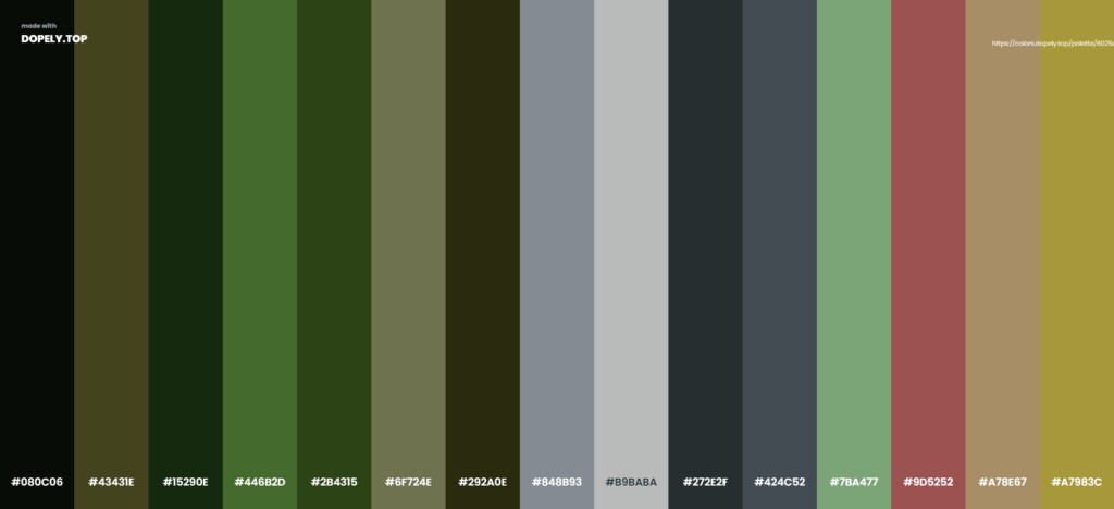 Chinese color palette by Dopely color palette generator-20