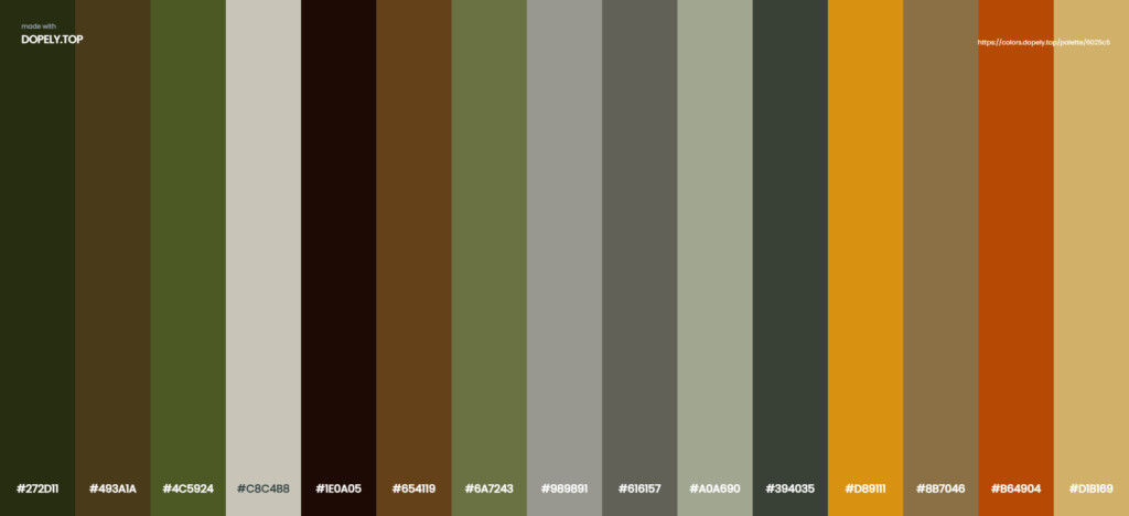 Australian color palette by Dopely color palette generator-2