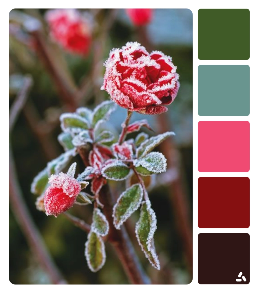 Dopely winter color palette