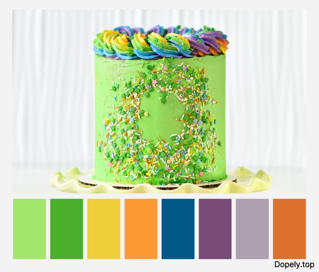 color palette inspiration of St. Patrick by Dopely color palette generator5