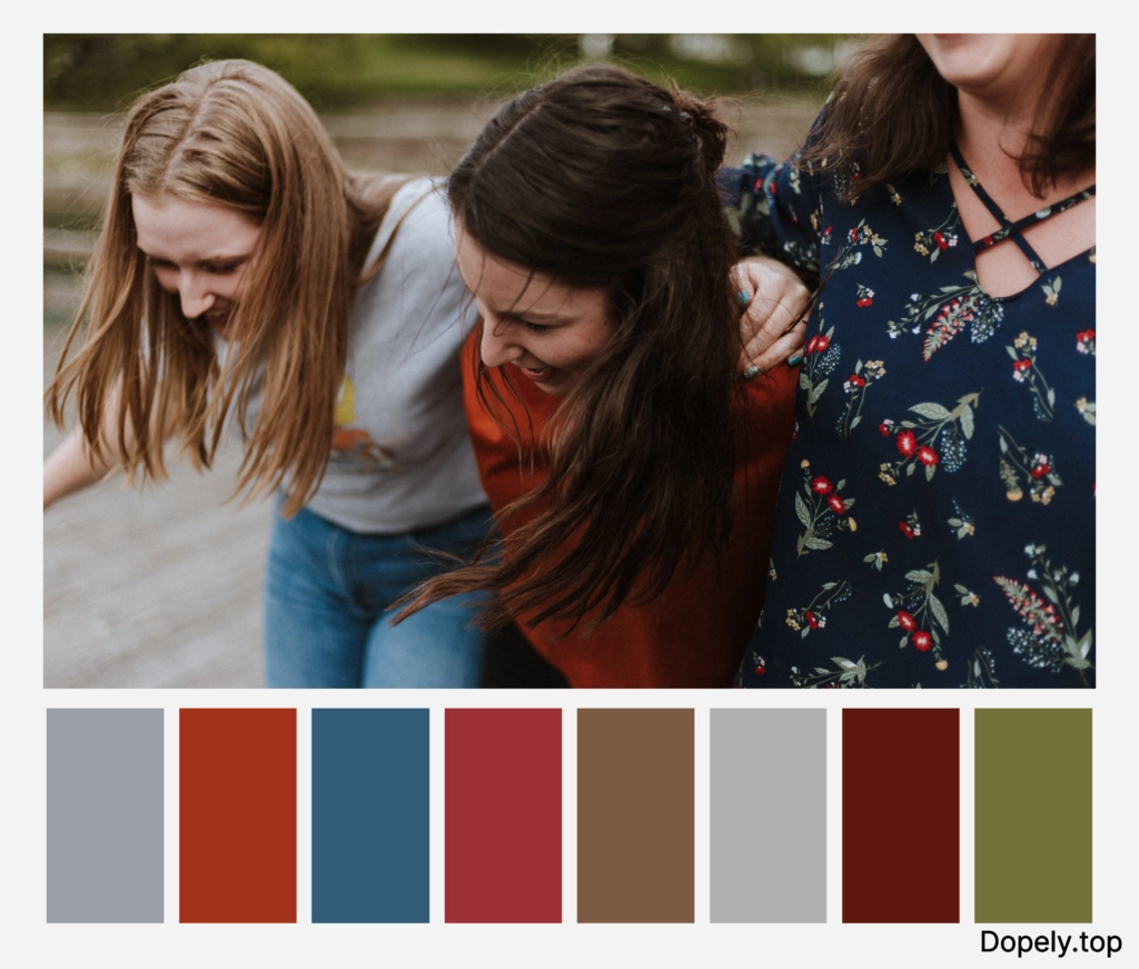color palette inspiration of Youth by color palette generator8