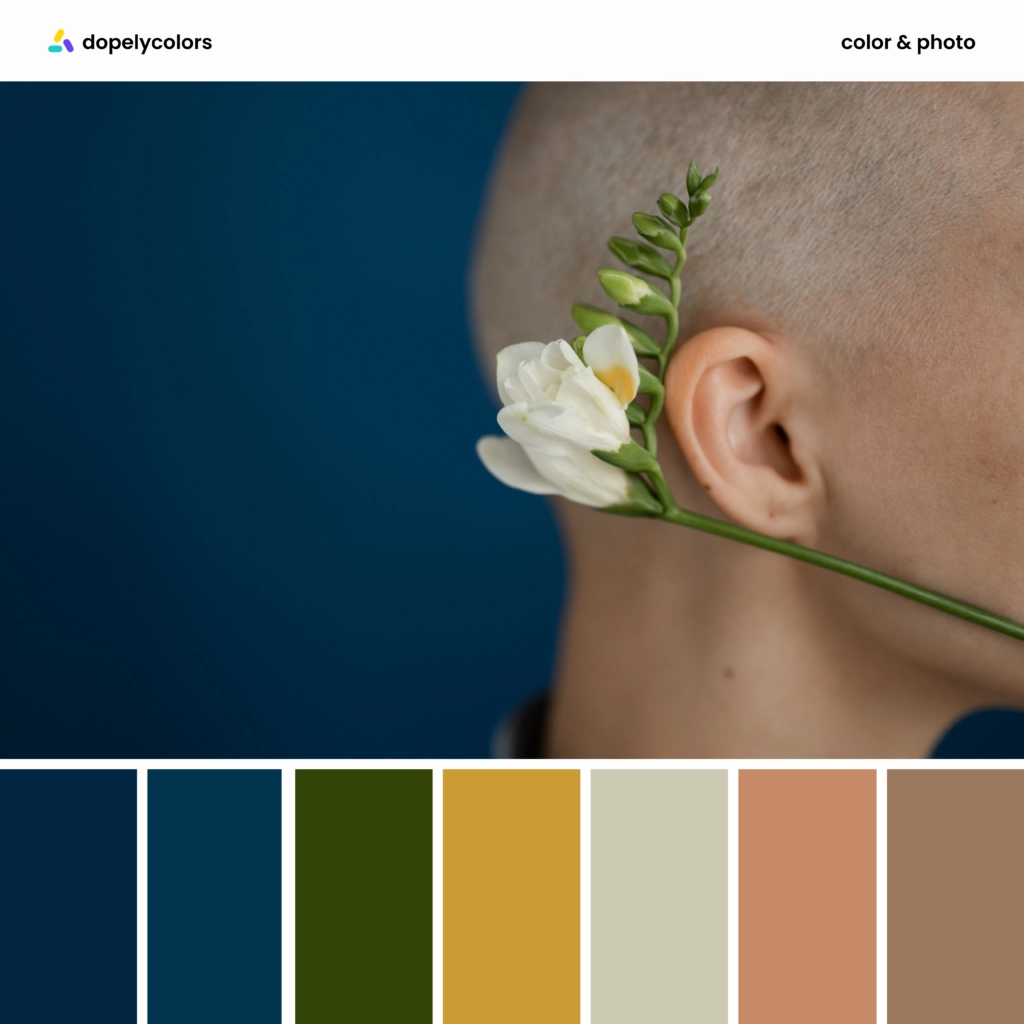color palette inspiration of cancer ribbon colors by Dopely color palette generator2