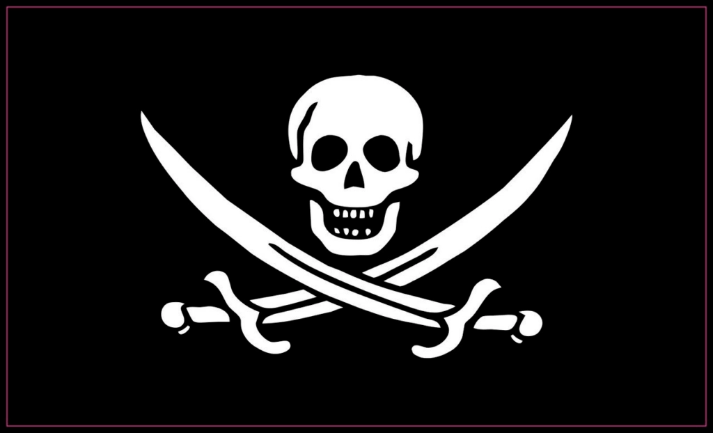 Jack Rackham's Calico Pirate Flag
