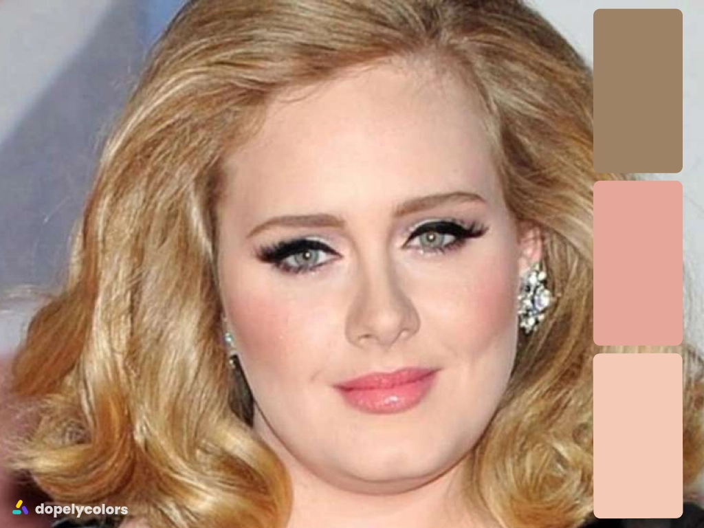 picture of Adele with its palette