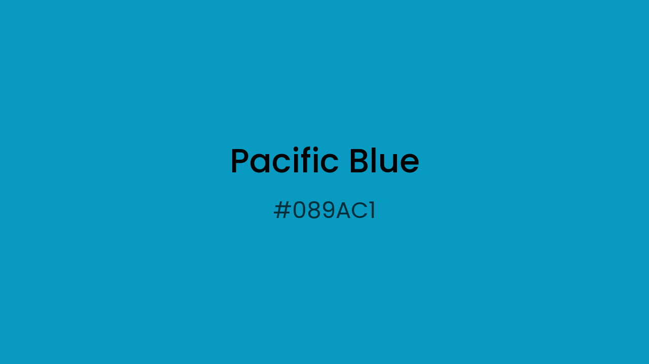 Pacific Blue Color